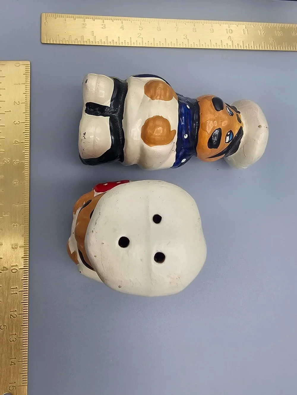 Vintage Chef Figurine Salt and Pepper Shakers Set
